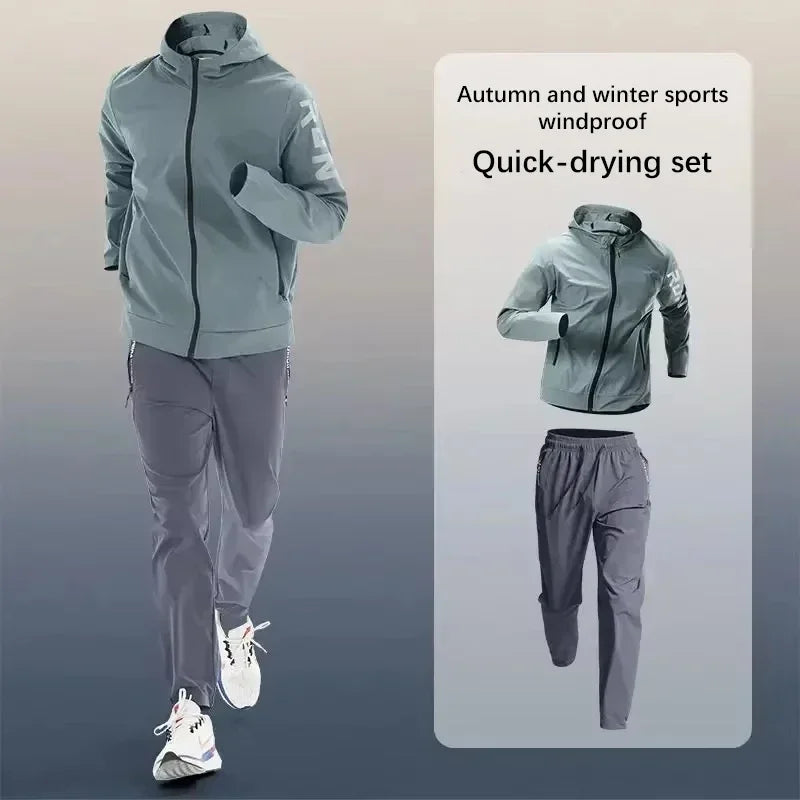 Men's Sportswear Set Running Fitness