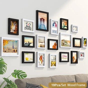 14/19Pcs Photo Frames For Pictures Wall