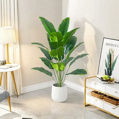 76cm Artificial Plants Banana Tree Fake Bird