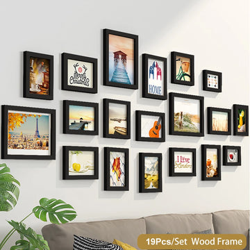 14/19Pcs Photo Frames For Pictures Wall