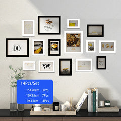 14/19Pcs Photo Frames For Pictures Wall