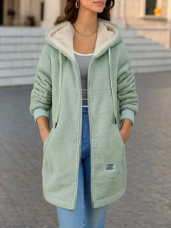 Thickened Fleece-lined Sweatshirt